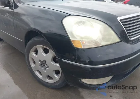 2002 Lexus Ls 430 from USA, damaged, VIN JTHBN30F220071590